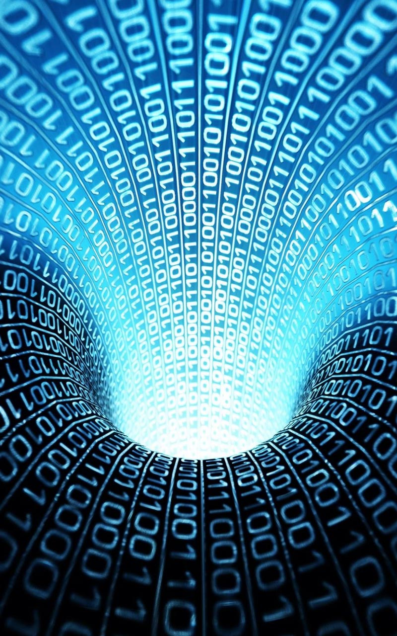 Abstract image of noughts and ones suggesting computer source code of ABC accounts